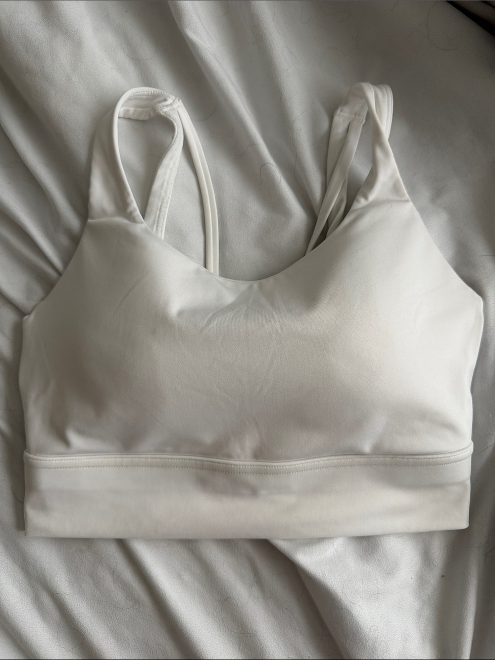 Avia White Sports Bra